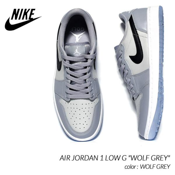 NIKE AIR JORDAN 1 LOW G WOLF GREY ナイキ エア ジョーダン ロー ゴルフ スニーカー ( ウルフグレー 白 GOLF メンズ DD9315-002 )