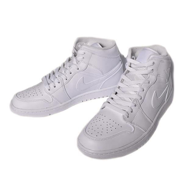 NIKE AIR JORDAN 1 MID TRIPLE WHITE ナイキ エア ジョーダン 1 ミッド スニーカー ( 白 ホワイト メンズ  554724-136 )の通販はau PAY マーケット - PRECIOUS PLACE | au PAY マーケット－通販サイト