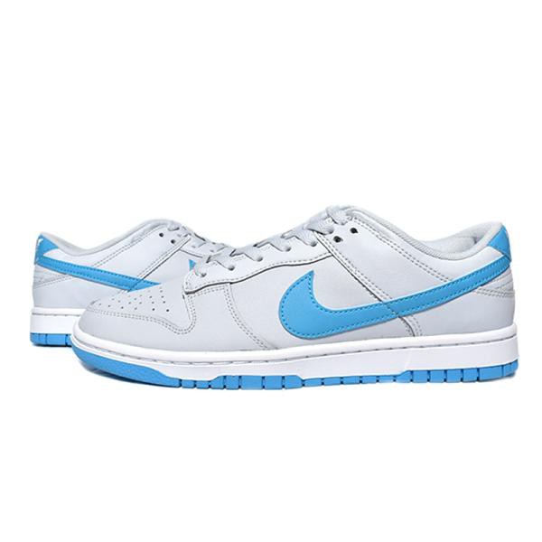 日本未発売 NIKE DUNK LOW RETRO GRAY/BLUE ナイキ ダンク ロー レトロ