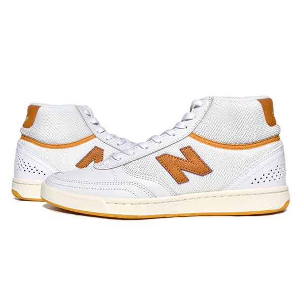 日本未発売 NEW BALANCE NUMERIC NM440HJR WHITE/DARK YELLOW ニューバランス ヌメリック ハイカット  スニーカー ( 海外限定