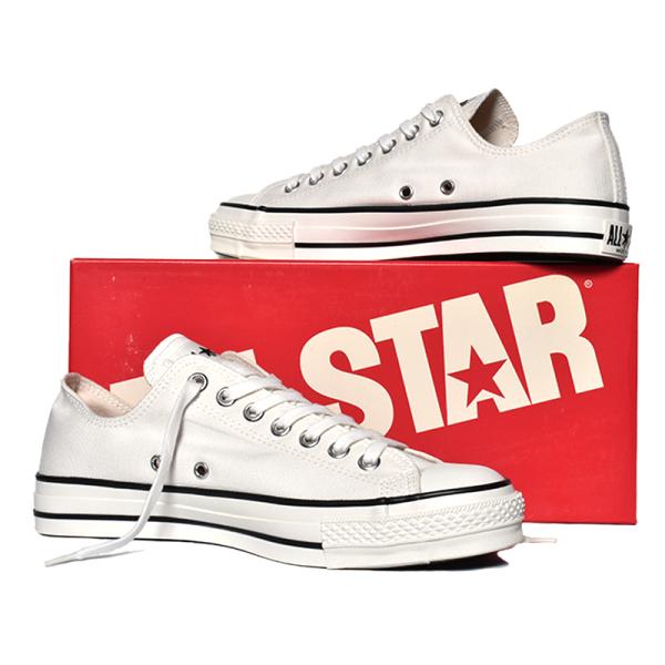 CONVERSE CANVAS ALL STAR J OX MADE IN JAPAN WHITE コンバース