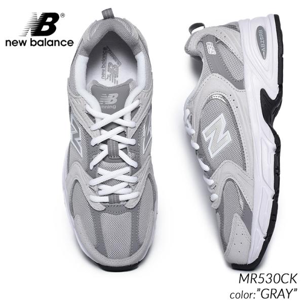 NEW BALANCE MR530CK GRAY ニューバランス スニーカー ( グレー 灰色 白 ホワイト D レディースサイズ ウィメンズ 480 725 )