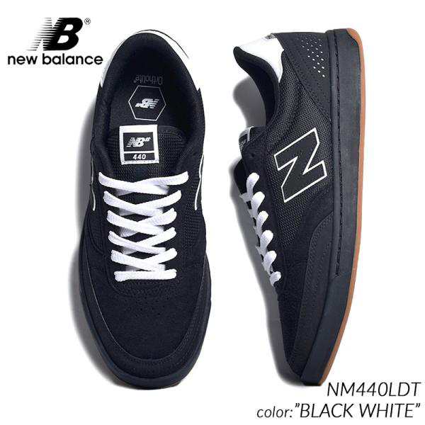 日本未発売 NEW BALANCE NUMERIC NM440LDT BLACK WHITE ニューバランス