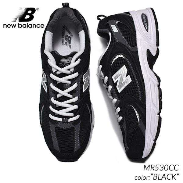 NEW BALANCE MR530CC BLACK ニューバランス スニーカー ( 黒 ブラック グレー 白 ホワイト 725 425 D レディース ウィメンズ メンズ )