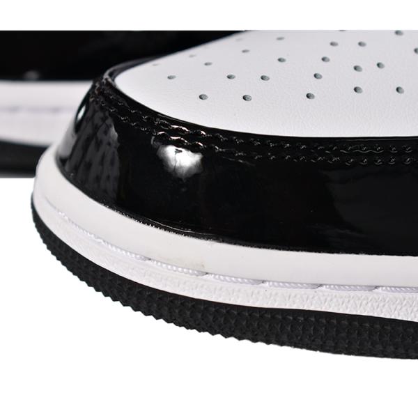 日本未発売 NIKE AIR JORDAN 1 MID SE Patent Black White Gold ナイキ