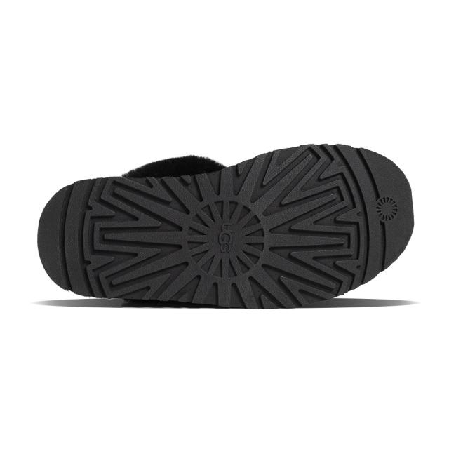 UGG アグ 厚底 ボア ファー ミュール スリッパ ディスケット サンダル DISQUETTE BLACK ( ブラック 黒 レディース スエード シープスキン 1122550BLK )_3