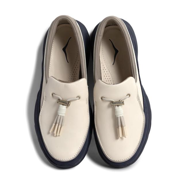 HOKA ONE ONE ホカオネオネ SPEED LOAFER スピードローファー スニーカー BIRCH CHARCOAL GREY ( ホワイト メンズ 1162170-BHRC )