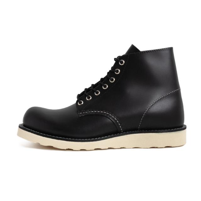 RED WING レッドウィング 6インチ クラシックラウンド ブーツ 6-INCH CLASSIC ROUND BLACK ( ブラック 黒 レザーブーツ アメカジ 本革 メンズ 8165 )_1