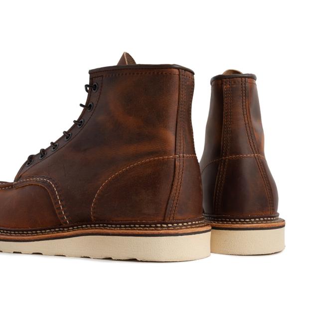 RED WING レッドウィング 6インチ クラシックモック ブーツ 6-INCH CLASSIC MOC BROWN ( ブラウン 茶色 レザーブーツ ヴィンテージ 本革 メンズ 1907 )_1