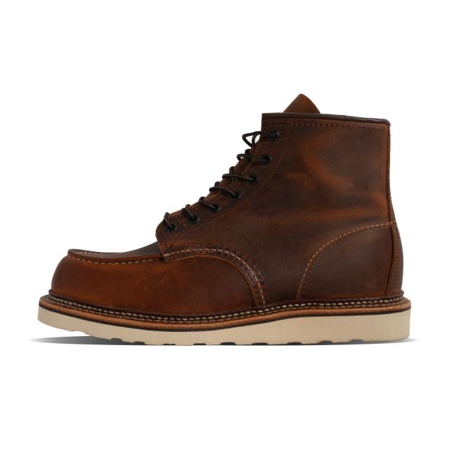 RED WING レッドウィング 6インチ クラシックモック ブーツ 6-INCH CLASSIC MOC BROWN ( ブラウン 茶色 レザーブーツ ヴィンテージ 本革 メンズ 1907 )_3