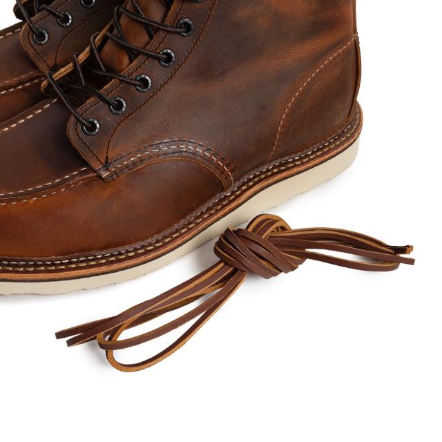 RED WING レッドウィング 6インチ クラシックモック ブーツ 6-INCH CLASSIC MOC BROWN ( ブラウン 茶色 レザーブーツ ヴィンテージ 本革 メンズ 1907 )_6