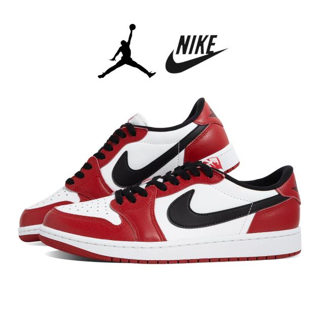 NIKE ナイキ AIR JORDAN 1 RETRO LOW OG エアジョーダン1 レトロ ロー スニーカー CHICAGO ( シカゴ レッド 赤 メンズ 復刻 HQ6998-600 )