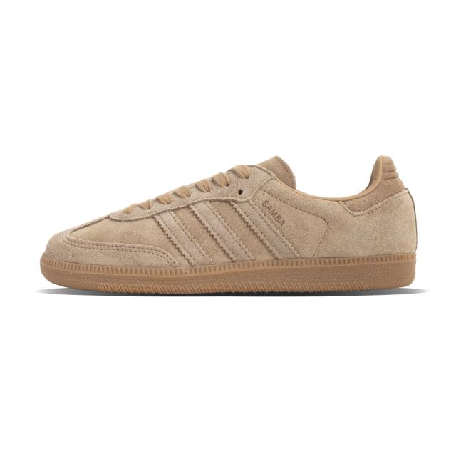 adidas アディダス サンバ スニーカー SAMBA OG ARDBOARD/SAND STRIPE ( ベージュ サンド レザースニーカー スエード レディース JR0889 )_1