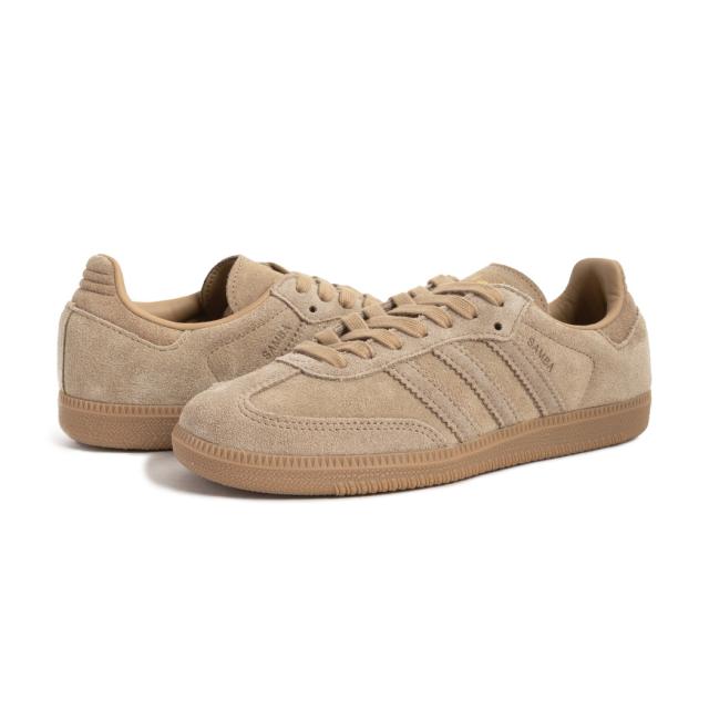adidas アディダス サンバ スニーカー SAMBA OG ARDBOARD/SAND STRIPE ( ベージュ サンド レザースニーカー スエード レディース JR0889 )_6