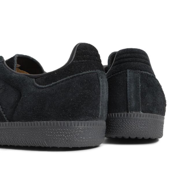 adidas アディダス SAMBA OG サンバ スニーカー BLACK/GREY HEATHER/GOLD METALLIC ( ブラック 黒 レディース レザースニーカー JR0887 )_2