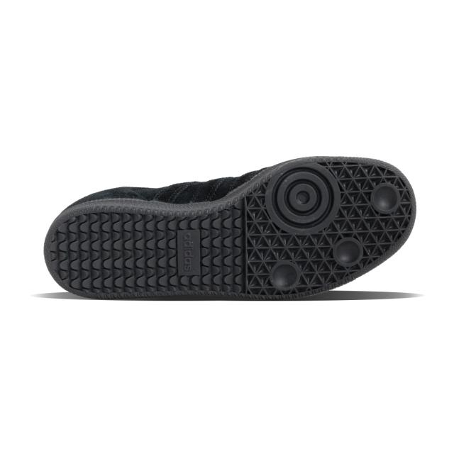 adidas アディダス SAMBA OG サンバ スニーカー BLACK/GREY HEATHER/GOLD METALLIC ( ブラック 黒 レディース レザースニーカー JR0887 )_4