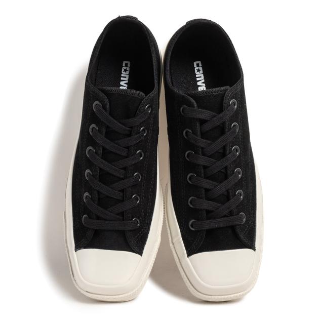 CONVERSE コンバース オールスター スクエアトウ スニーカー ALL STAR SQUARETOE SU OX BLACK ( ブラック 黒 スエード メンズ 31317360 )_4