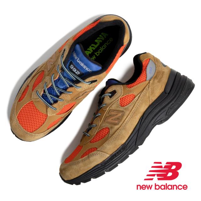 Action Bronson × NEW BALANCE ニューバランス 992 スニーカー U992AB1 TIGER EYE ( タイガーアイ ベージュ アクション・ブロンソン メンズ 990 )