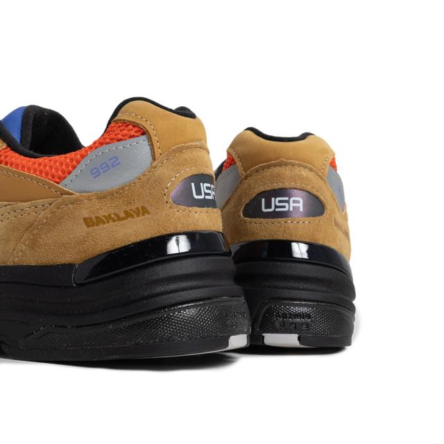 Action Bronson × NEW BALANCE ニューバランス 992 スニーカー U992AB1 TIGER EYE ( タイガーアイ ベージュ アクション・ブロンソン メンズ 990 )_2