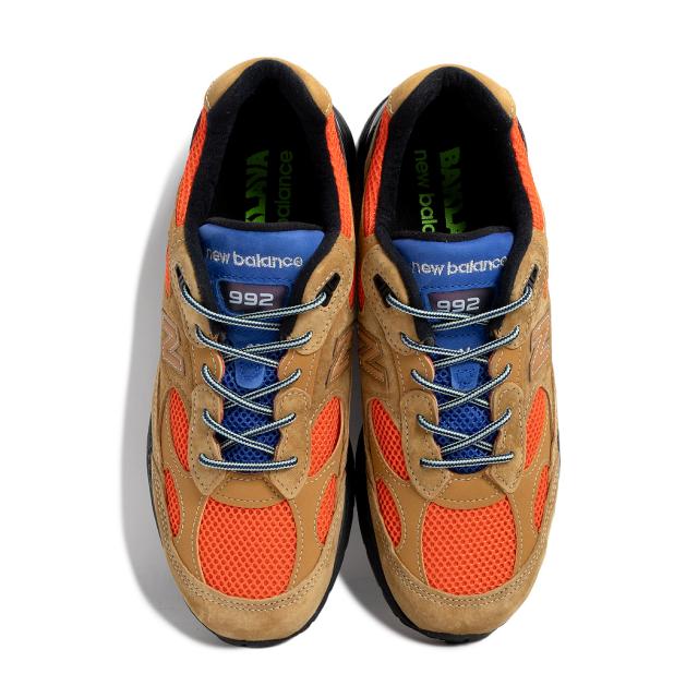 Action Bronson × NEW BALANCE ニューバランス 992 スニーカー U992AB1 TIGER EYE ( タイガーアイ ベージュ アクション・ブロンソン メンズ 990 )_4