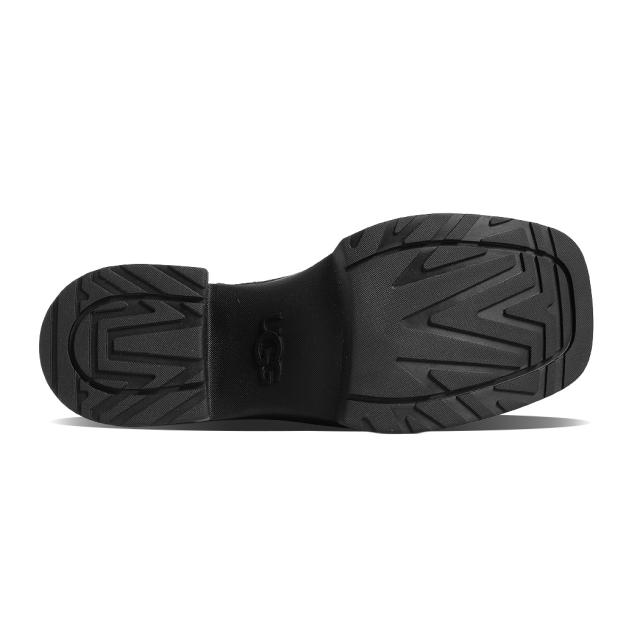 UGG アグ モクシー チェルシー ブーツ スニーカー W MOXY CHELSEA BLACK ( ブラック 黒 レザーブーツ 厚底 ヒール サイドゴア スエード レディース 1171475BLK )_5