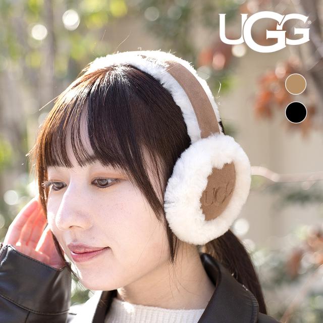 UGG アグ シープスキン エンブロイダリー イヤマフ 耳当て 防寒 暖かい Sheepskin Embroidery Earmuff CHESTNUT ( チェスナッツ 20955-CHE )