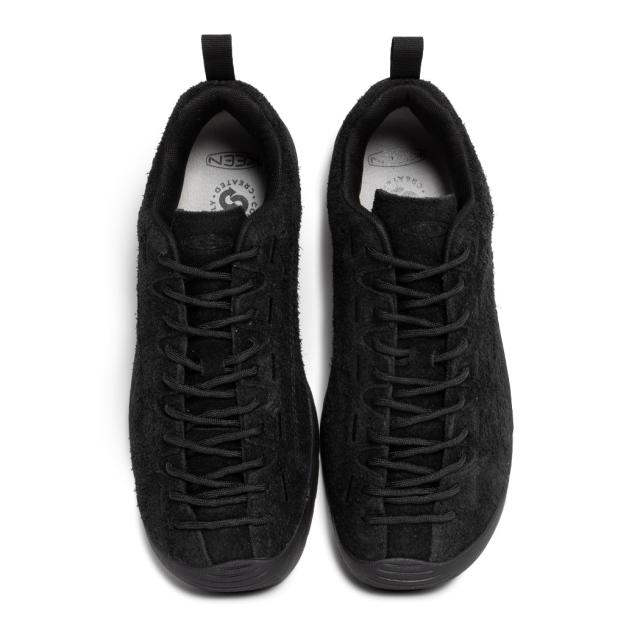 KEEN キーン ジャスパー JASPER HAIRY ヘアリー スニーカー BLACK ( 黒 ブラック メンズ トレッキング アウトドア 1026592 )_3