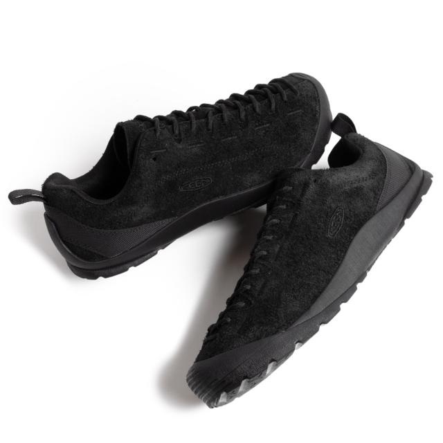 KEEN キーン ジャスパー JASPER HAIRY ヘアリー スニーカー BLACK ( 黒 ブラック メンズ トレッキング アウトドア 1026592 )_7
