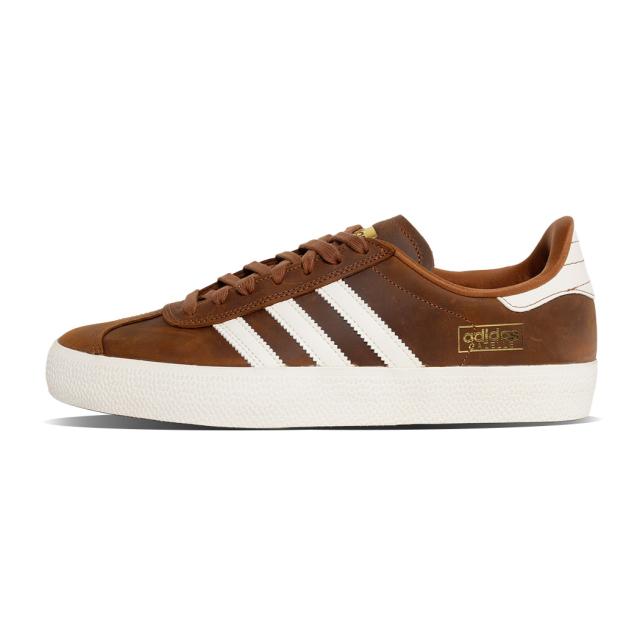 adidas アディダス GAZELLE ADV ガゼル スニーカー DUSKY BRONZE ( ガッツレー スケート SKATE 茶色 ブラウン 白 ホワイト メンズ HQ7547 )_1