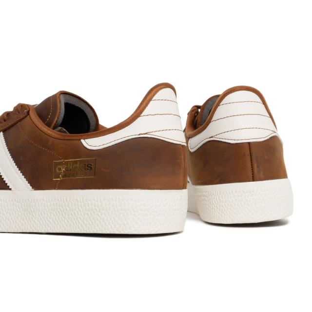 adidas アディダス GAZELLE ADV ガゼル スニーカー DUSKY BRONZE ( ガッツレー スケート SKATE 茶色 ブラウン 白 ホワイト メンズ HQ7547 )_3