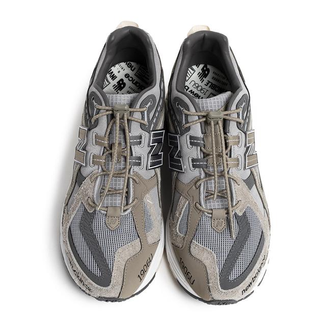 NEW BALANCE エヌ.ハリウッド × インヴィンシブル × ニューバランス スニーカー N.HOOLYWOOD M1906NIH GRAY TITAN ( グレー コラボ グレージュ )