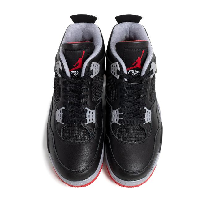 NIKE ナイキ エアジョーダン 4 BRED ブレッド スニーカー AIR JORDAN 4 BLACK/RED ( REIMAGINED AJ4 リイマジンド メンズ FV5029-006 )_2