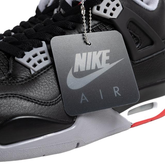 NIKE ナイキ エアジョーダン 4 BRED ブレッド スニーカー AIR JORDAN 4 BLACK/RED ( REIMAGINED AJ4 リイマジンド メンズ FV5029-006 )_5