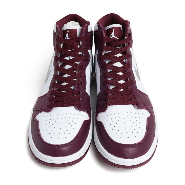 海外限定 NIKE ナイキ エアジョーダン 1 ハイ ゴルフ スニーカー AIR JORDAN 1 HIGH G WHITE/BORDEAUX ( 日本未発売 ゴルフシューズ DQ0660-103 )_2
