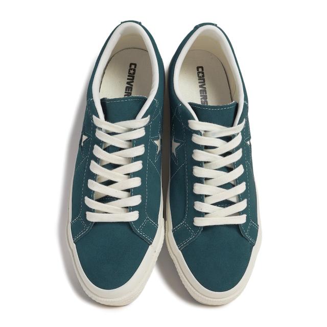 CONVERSE コンバース ワンスター スエード スニーカー ONE STAR SUEDE DARK TEAL ( ダークティール グリーン 緑 ローテク メンズ 33702561 )