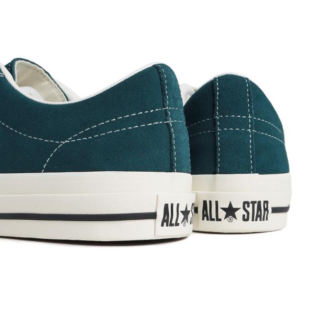CONVERSE コンバース ワンスター スエード スニーカー ONE STAR SUEDE DARK TEAL ( ダークティール グリーン 緑 ローテク メンズ 33702561 )