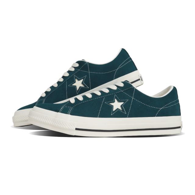 CONVERSE コンバース ワンスター スエード スニーカー ONE STAR SUEDE DARK TEAL ( ダークティール グリーン 緑 ローテク メンズ 33702561 )