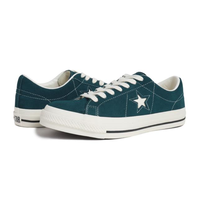 CONVERSE コンバース ワンスター スエード スニーカー ONE STAR SUEDE DARK TEAL ( ダークティール グリーン 緑 ローテク メンズ 33702561 )