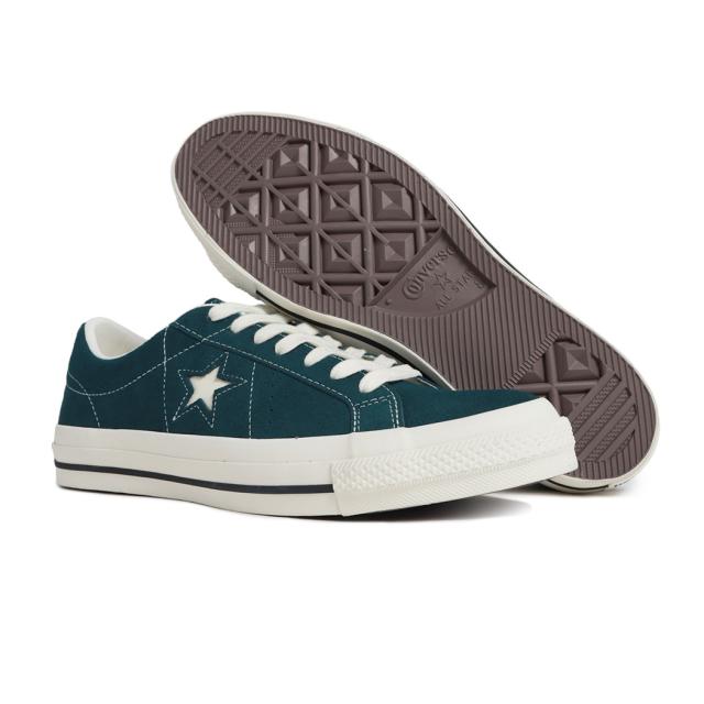 CONVERSE コンバース ワンスター スエード スニーカー ONE STAR SUEDE DARK TEAL ( ダークティール グリーン 緑 ローテク メンズ 33702561 )