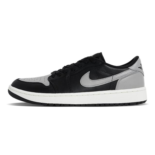 NIKE ナイキ エアジョーダン 1 ロー ゴルフ スニーカー AIR JORDAN 1 LOW GOLF BLACK/MEDIUM GREY ( ブラック グレー DD9315-001 )