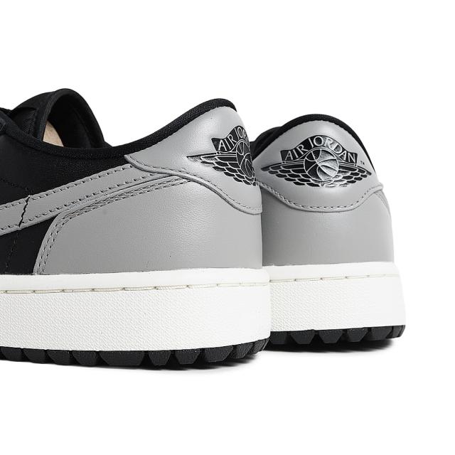 NIKE ナイキ エアジョーダン 1 ロー ゴルフ スニーカー AIR JORDAN 1 LOW GOLF BLACK/MEDIUM GREY ( ブラック グレー DD9315-001 )