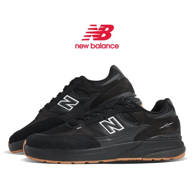 NEW BALANCE NM933NAP × ANDREW REYNOLDS アンドリュー・レイノルズ × ニューバランス ヌメリック 933 スニーカー BLACK 黒 メンズ NM933NAP