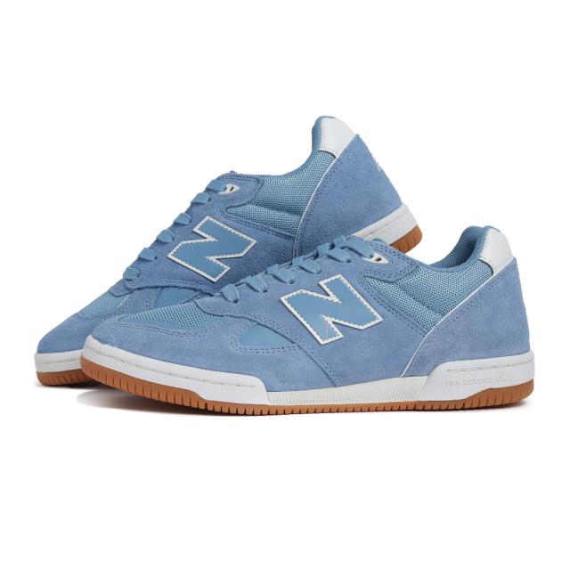 海外限定 NEW BALANCE ニューバランス 600 スニーカー NM600BBG BABY BLUE / WHITE ( 日本未発売 Tom Knox ブルー 水色 ガムソール メンズ )