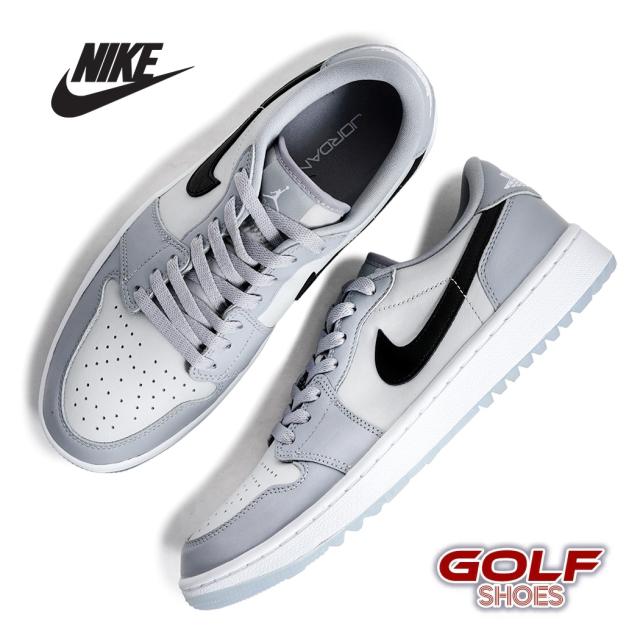 NIKE ナイキ エア ジョーダン ロー ゴルフ スニーカー AIR JORDAN 1 LOW G WOLF GREY ( ウルフグレー 白 GOLF メンズ DD9315-002 )