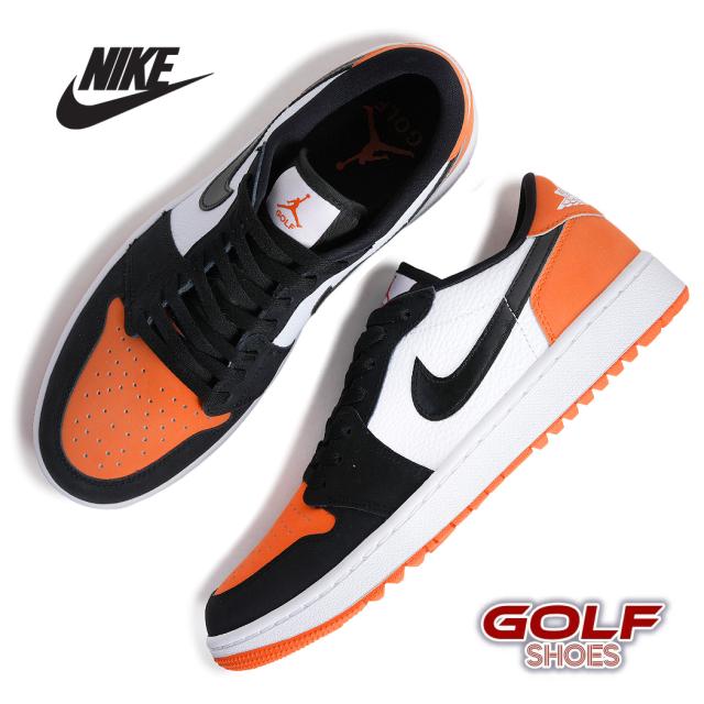 NIKE AIR JORDAN 1 LOW GOLF ORANGE ナイキ エアジョーダン 1 ロー ゴルフ スニーカー SHATTERED BACKBOARD シャタバ メンズ DD9315-800