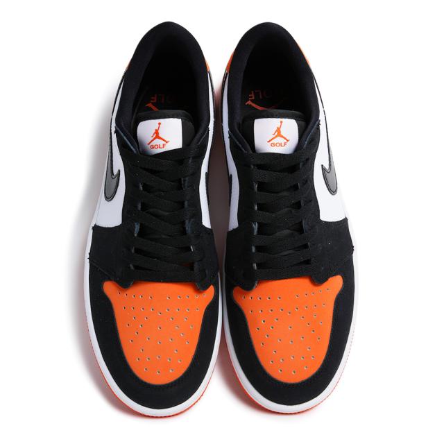 NIKE AIR JORDAN 1 LOW GOLF ORANGE ナイキ エアジョーダン 1 ロー ゴルフ スニーカー SHATTERED BACKBOARD シャタバ メンズ DD9315-800_2