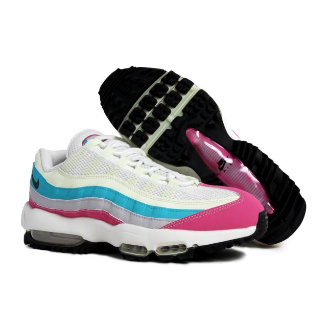 NIKE ナイキ AIR MAX 95 GOLF エア マックス 95 ゴルフ スニーカー PEONY/ANTHRACITE ( ホワイト 白 ゴルフシューズ メンズ HV4696-600 )_5
