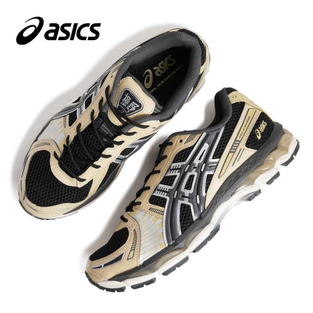 asics アシックス GEL-KAYANO 12.1 ゲル カヤノ スニーカー BLACK/OBSIDIAN GREY ( ブラック ゴールド ランニングシューズ 1203A759-002 ) 15,464円