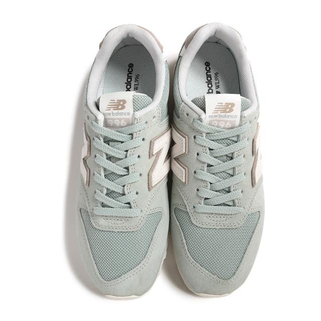 NEW BALANCE ニューバランス 996 スニーカー W9967LA GREEN ( グリーン 緑 レザースニーカー レディース 530 997 327 574 725 )_3