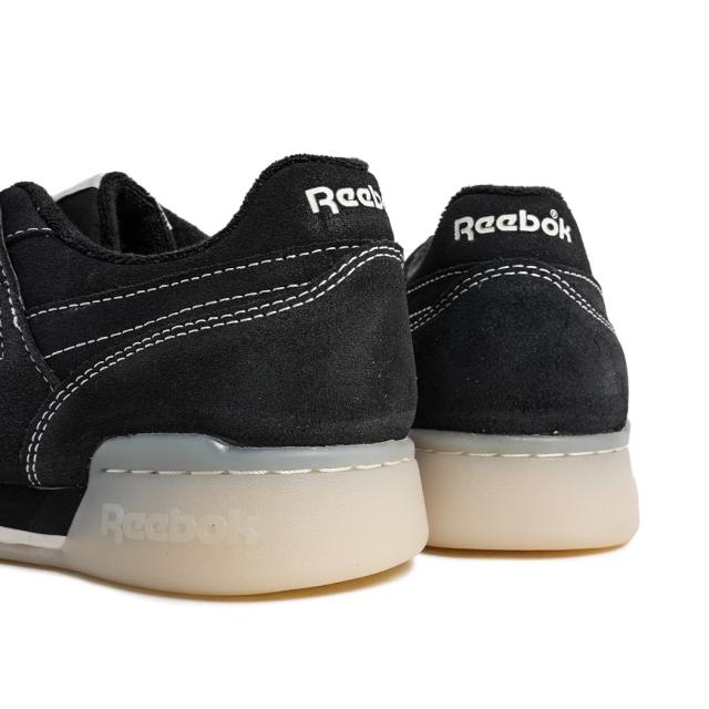 REEBOK リーボック WORKOUT PLUS ワークアウトプラス スニーカー BLACK CHALK ( ブラック 黒 スエードスニーカー 100256319 )_3